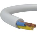 Cable OWY 3x4mm2 300/500 V white / OUTLET