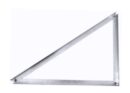 Mounting triangle - horizontal 30 degrees / ALU / Set