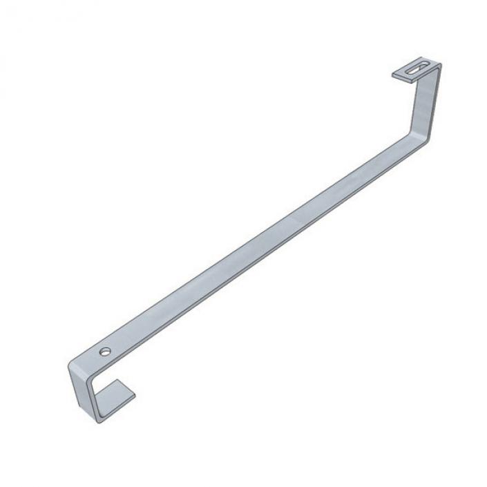 Konstrukcje - Hak typu S - bez regulacji - 30x4x470mm - A2