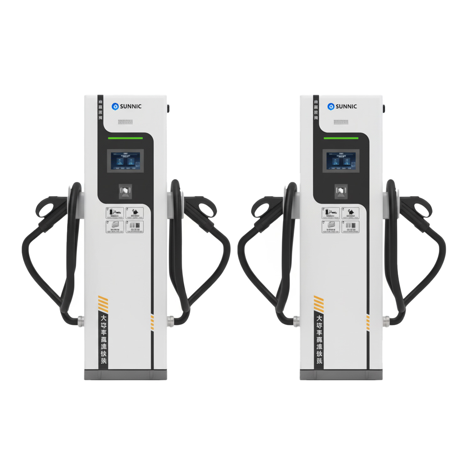 Stacja ładowania - SUNNIC - Distributed DC fast Charger with 6 terminals 360 kW
